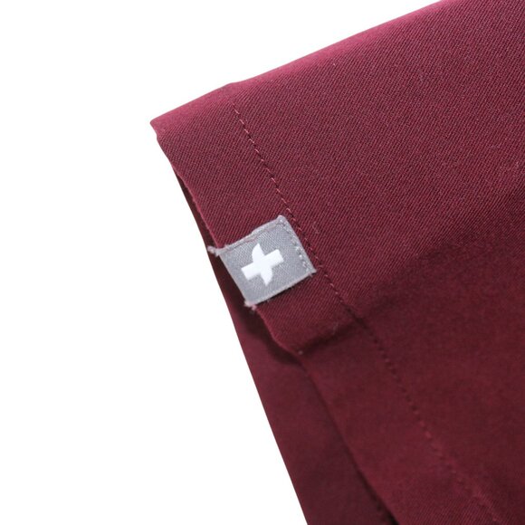 Figs Unisex XXL Catarina One Burgundy Red Front Pocket Medical Scrub Top Nurse - Picture 8 of 11